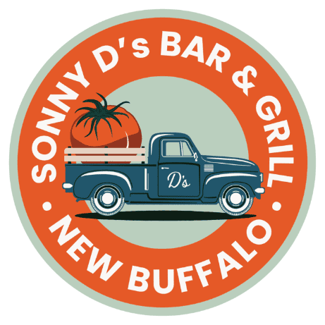Sonny D's Bar & Grill - round logo with truck